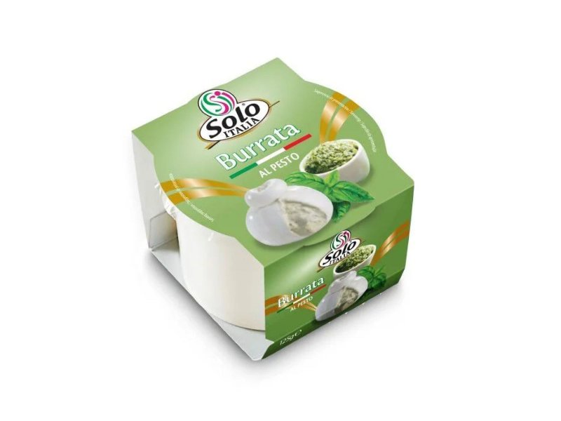 Queijo Burrata Solo Italia Com Pesto 125 g
