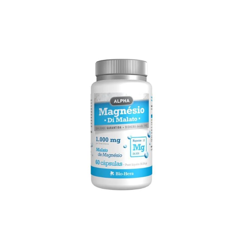 Magnesio Di Malato 1000Mg Alpha 60 Cápsulas