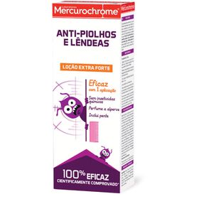 Loção Antipiolhos E Lêndeas Extra Forte Criança Mercurochrome 100 ml