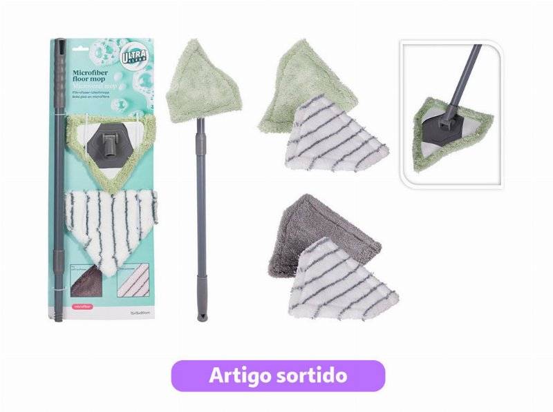 Esfregona Microfibras Cores Sortidas