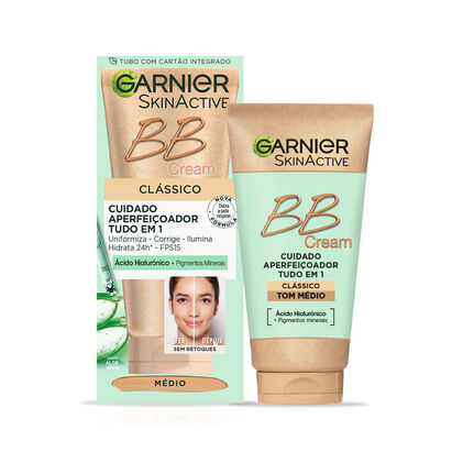Bb Cream Clássico Tom Médio Garnier 0.05L