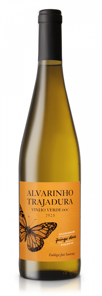 Vinho Verde Branco Pingo Doce Alvarinho Trajadura Pingo Doce 0.75L