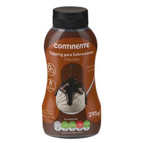 Topping De Chocolate Sem Glúten Continente 295 gr