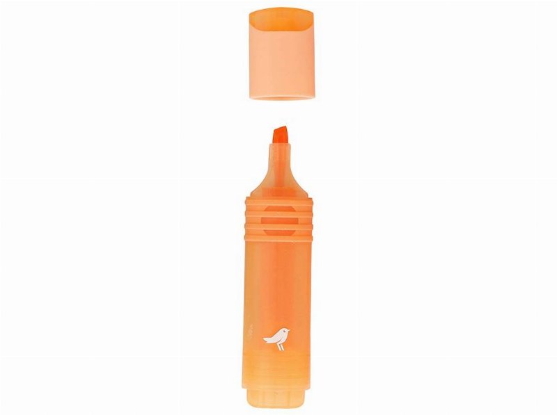 Sublinhador Auchan Laranja Pastel