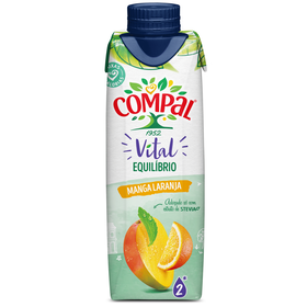 Néctar Manga E Laranja Com Stevia Compal Vital Equilíbrio 30 cl