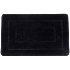 Tapete Wc Preto Kasa