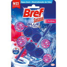 Bloco Sanitário Blue Active Floral Bref 2 Un
