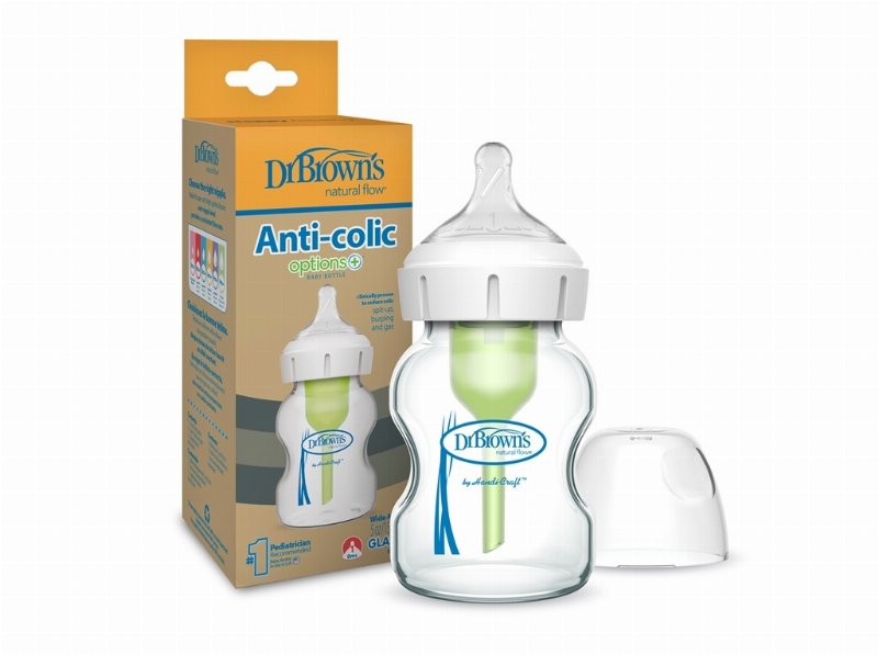 Biberão Dr. Brown's Vidro Boca Larga 150 ml 1Un