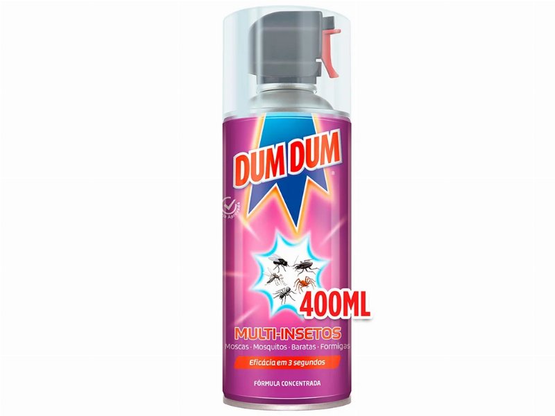Insecticida Dum Dum Spray Total Multi-Insectos 400 ml