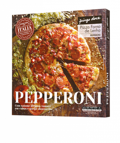 Pizza De Pepperoni Forno De Lenha Pingo Doce 0.35Kg