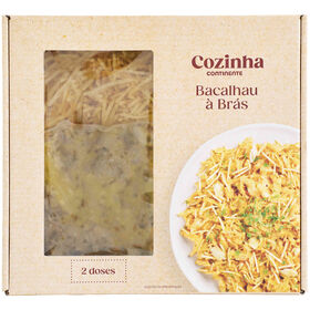 Bacalhau À Brás Mise En Place Cozinha Continente 460 gr