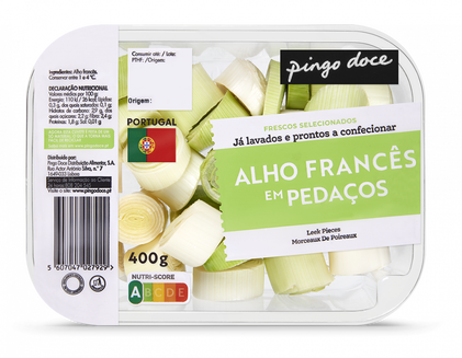 Alho Francês Pedaços Pingo Doce 0.4Un