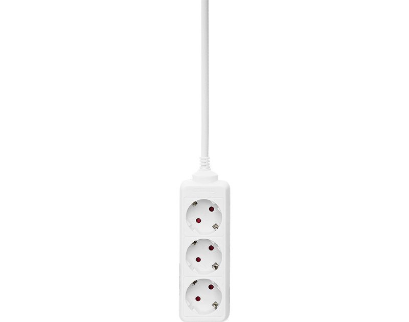 Extensão Tripla Com Cabo 1.5M