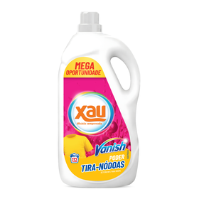 Detergente Máquina Roupa Líquido Tira Nódoas Xau + Vanish