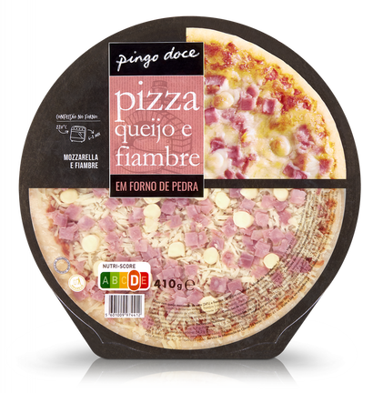 Pizza Fresca De Fiambre E Queijo Pingo Doce 0.41Kg