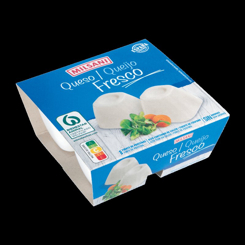 Queijo Burgos 4 X 62,5 g