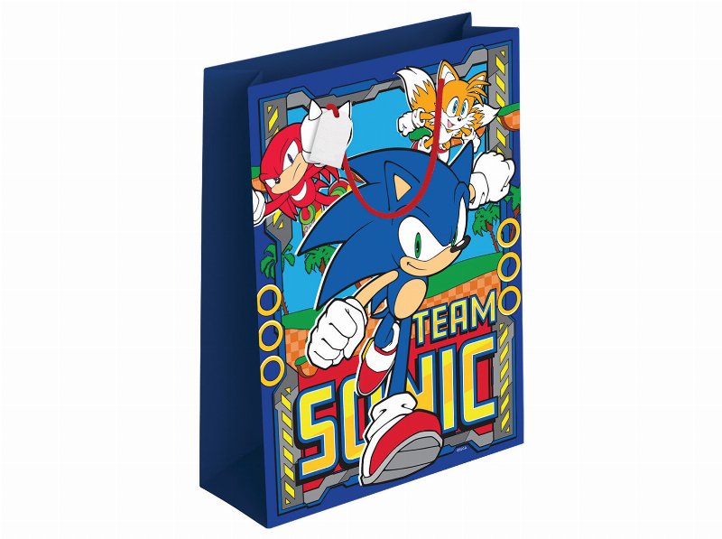 Saco Presente Sonic Grande 33X45X10Cm