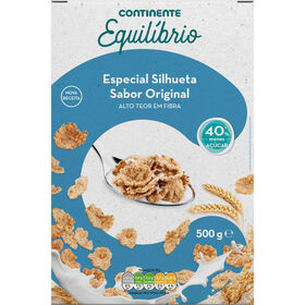 Cereais Especial Silhueta Original Continente Equilíbrio 500 gr
