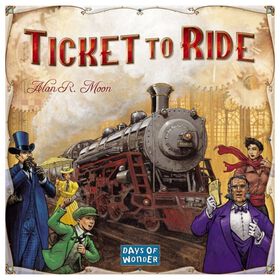 Mebogames - Jogo De Tabuleiro Ticket To Ride Eua