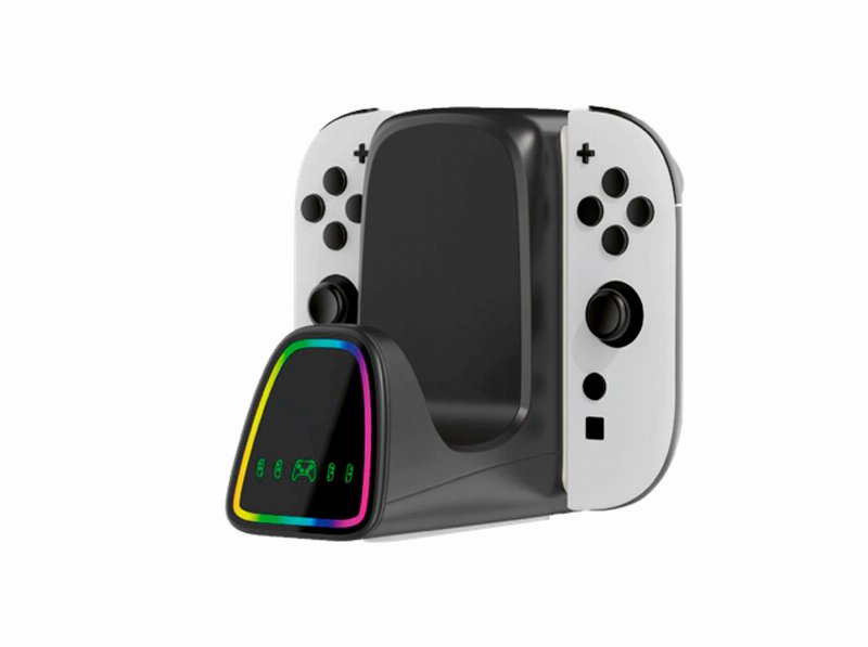 Carregador Joy-Con Switch 2 Comando C/Rgb