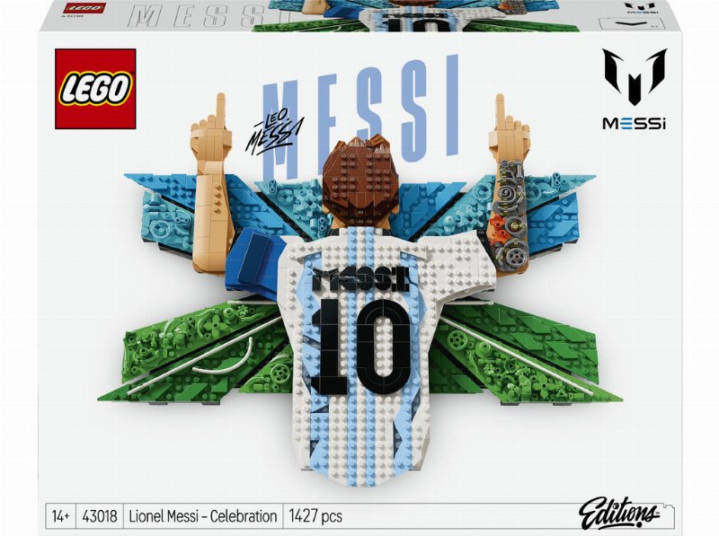Lionel Messi: Comemoração Lego Editions Football 43018