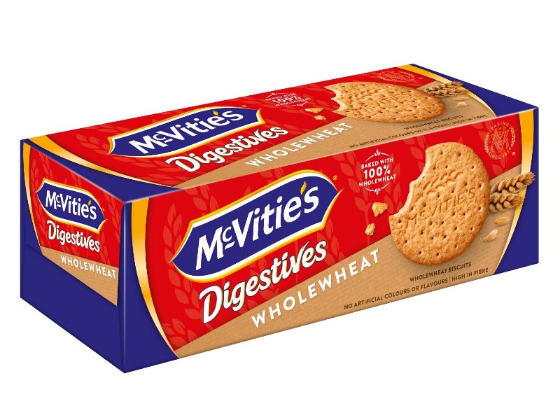 Bolacha Mcvitie's Digestive Digestive Trigo Integral 400 g
