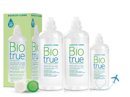 Biotrue Gotas Para Lentes De Contacto Pack Biotrue 0.66L