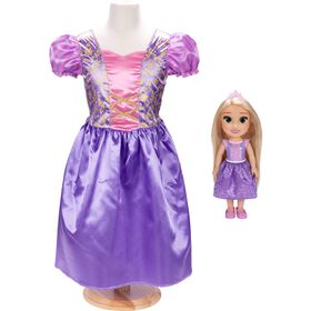 Disney - Boneca Princesa Rapunzel Com Vestido