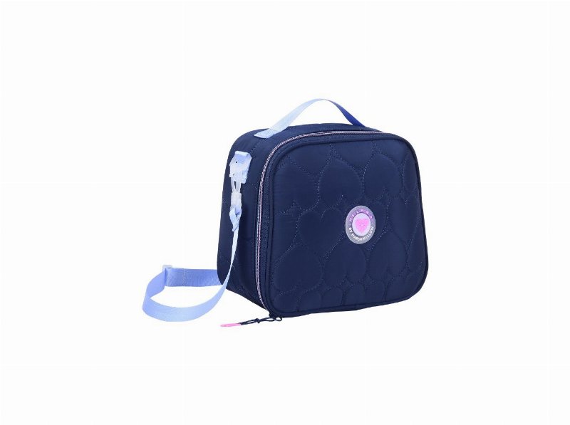 Lancheira Marshmallow Heartsy Azul 21X26X11Cm