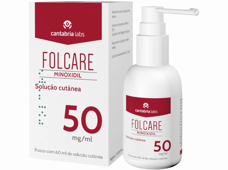 Solucao Cutanea Folcare Minoxidil 50 Mg/Ml 60 ml