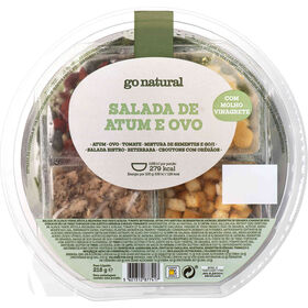 Salada De Atum E Ovo Go Natural 218 gr