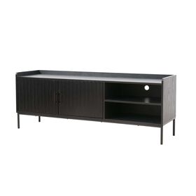 Móvel De Tv 150X40X56Cm Preto Story Kasa By Home Story