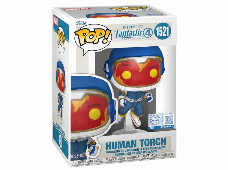 Figura Funko Pop Marvel: Ff- Human Torch