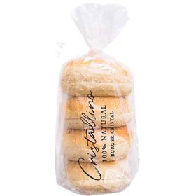 Pão De Hambúrguer Cristallino 4 Un