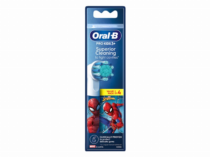 Recarga Oral-B Kids Spiderman 4Un