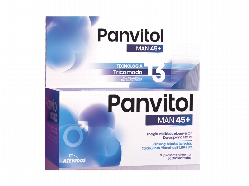 Suplemento Panvitol Homem +45