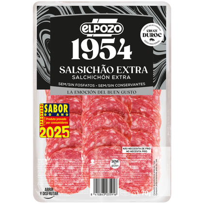 Salsichão Extra Fatiado Elpozo 0.07Kg