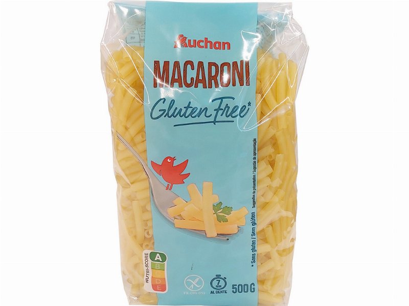 Massa Auchan Macarrão Sem Glúten 500 g