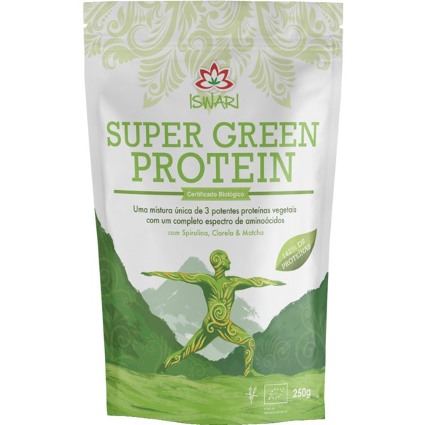 Super Green Protein Em Pó Biológico 250 g