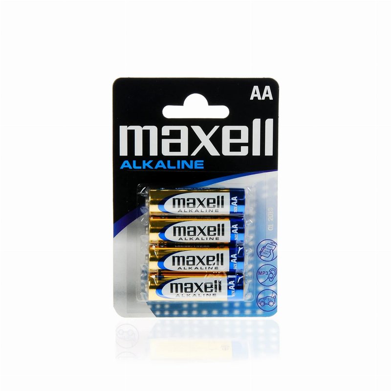 Maxell Pilhas Aa 4 Un