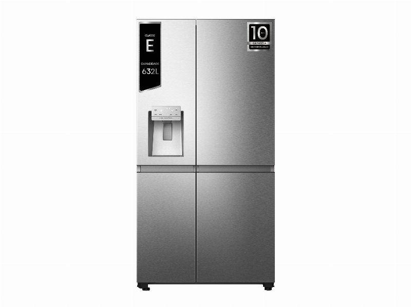 Frigorífico Americano Hisense Rs818N4Tie1 (No Frost E 179Cm 632 l Look Inox)