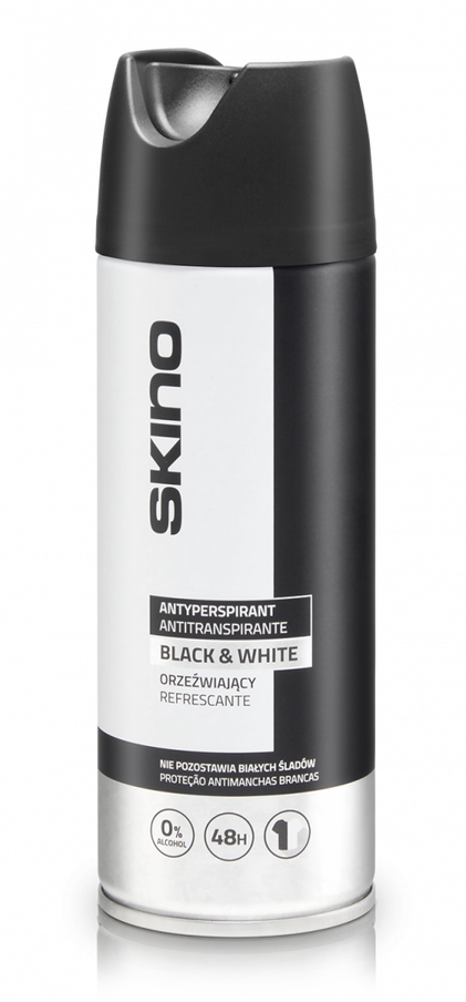 Desodorizante Spray Men Black & White Skino 0.2L