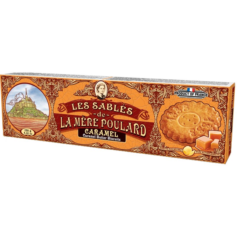 Bolachas Sables Caramelo 125 g