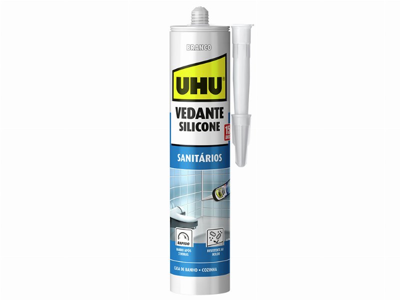 Silicone Uhu Sanitas Cozinhas Branco 280 ml
