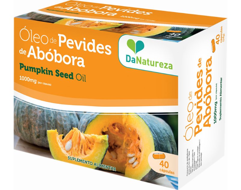 Suplemento Natureza Óleo Pevides Abóbora 40 Caps