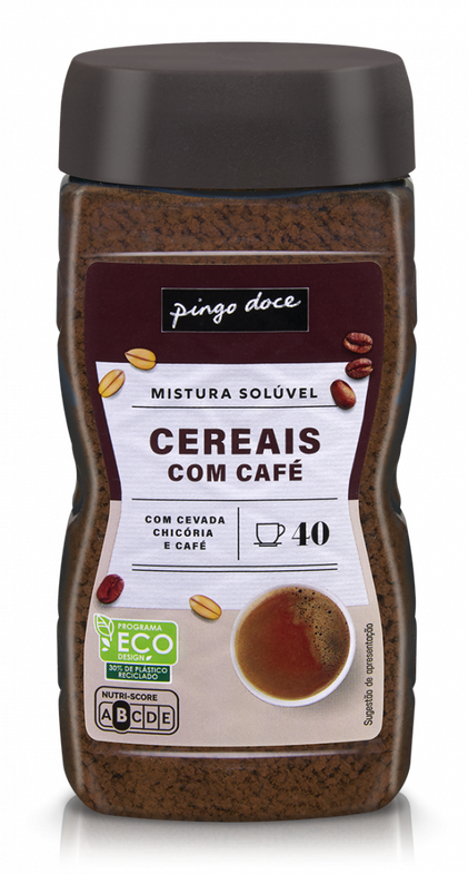 Bebida Solúvel De Cereais Com Café Pingo Doce 0.2Kg