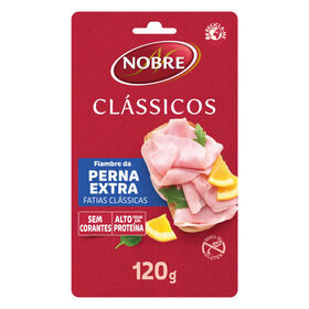 Fiambre Da Perna Extra Fatiado Nobre 120 gr