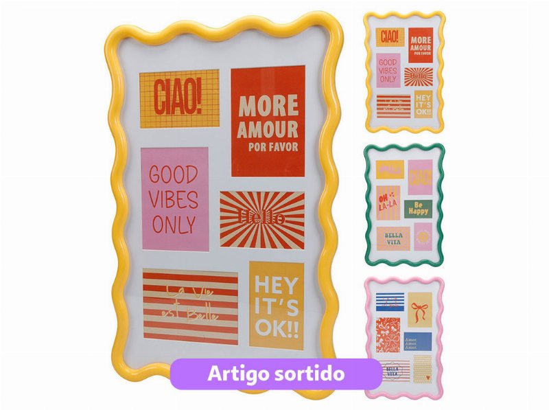 Moldura 40X1.8X60Cm Modelos Sortidos