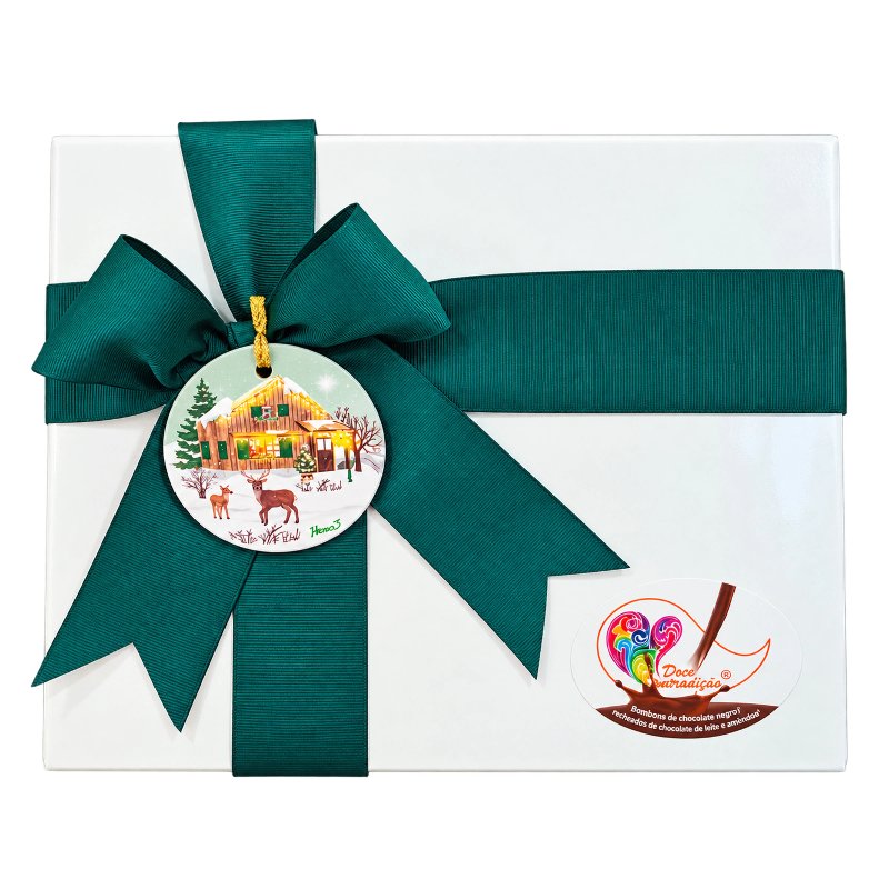 Bombons Chocolate De Leite E Chocolate Negro 300 g