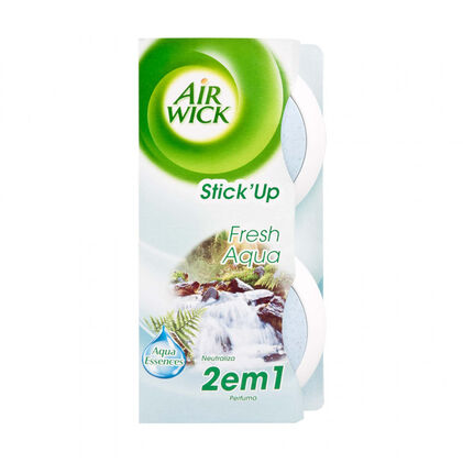 Ambientador Stick Up Fresh Aqua Air Wick 2Un